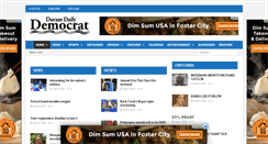 Desktop Screenshot of durantdemocrat.com
